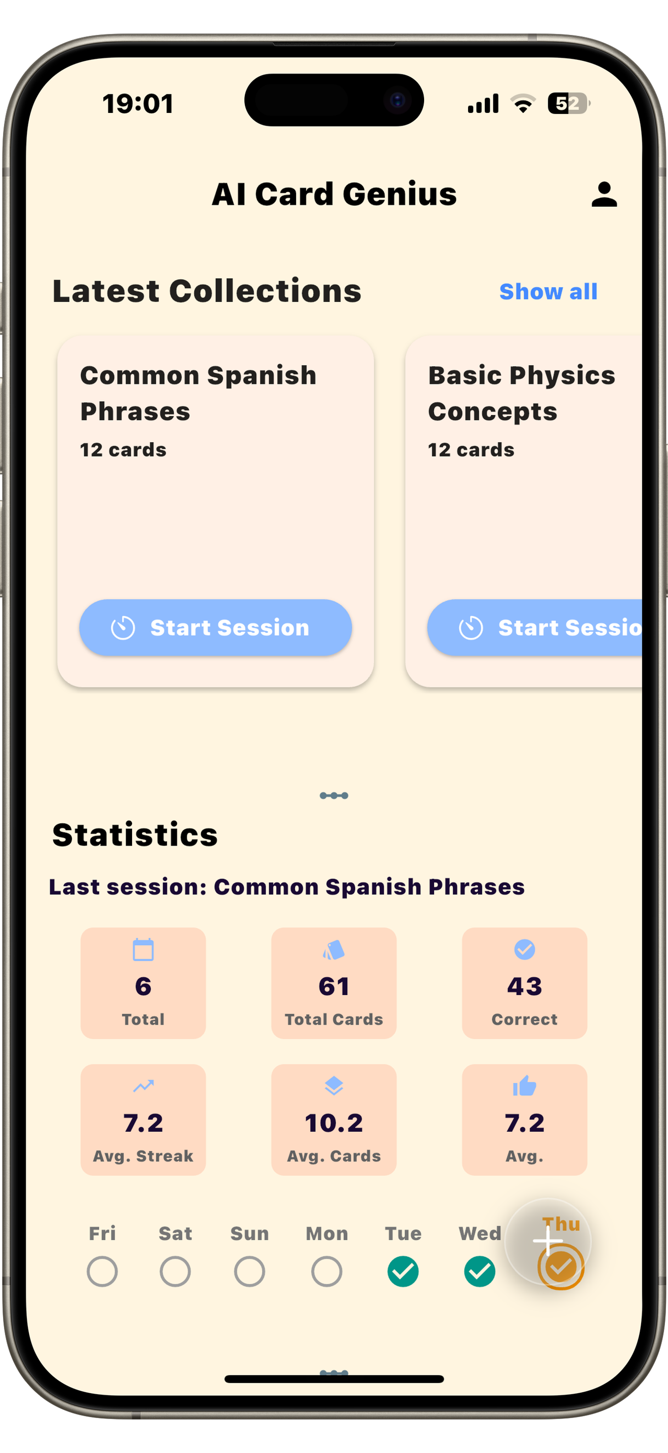 AI Card Genius Screenshot
